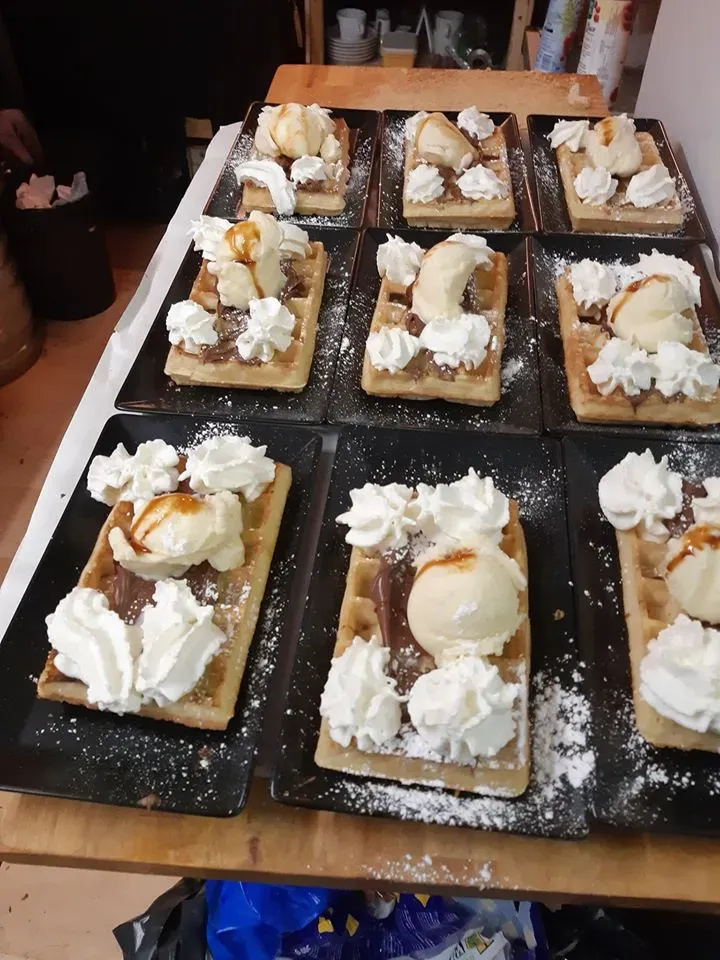 Gaufres liégeoises à Bourg Argental